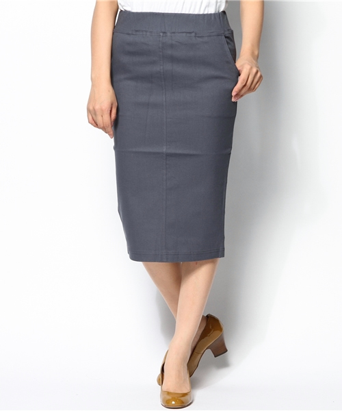 WHO'S WHO gallery（フーズフーギャラリー）の「【期間限定セール】【TIGHTY】Pencil スカート（スカート・レディース・オフホワイト/レッド/ネイビー/グレー/ブラック・SMALL/MEDIUM）」の4枚目の写真