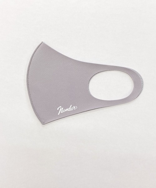 NUMBER (N)INE（ナンバーナイン）の「number⑨_【通常】マスク（マスク・メンズ・ホワイト/ブラック/グレー/オリーブ・M/L）」の3枚目の写真