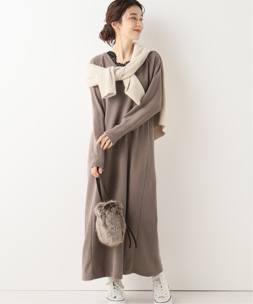 セール リブネックレースワンピース ワンピース La Totalite ラトータリテ のファッション通販 Zozotown