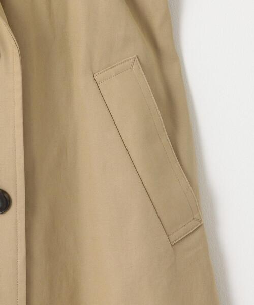 green label relaxing（グリーンレーベルリラクシング）の「[ XS / H148-155cm ][ 1_OF MINE ]★★ トレンチ コート ＜XS＞（トレンチコート・レディース・ベージュ/モカ・XS）」の6枚目の写真