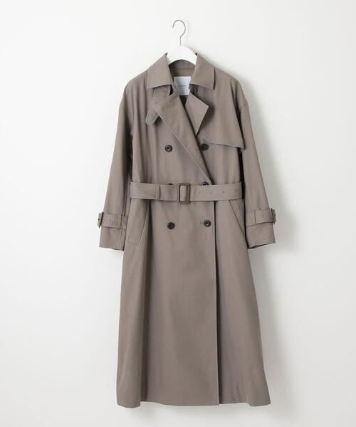 green label relaxing（グリーンレーベルリラクシング）の「[ XS / H148-155cm ][ 1_OF MINE ]★★ トレンチ コート ＜XS＞（トレンチコート・レディース・ベージュ/モカ・XS）」の18枚目の写真