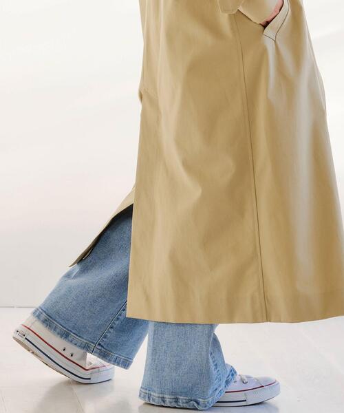 green label relaxing（グリーンレーベルリラクシング）の「[ XS / H148-155cm ][ 1_OF MINE ]★★ トレンチ コート ＜XS＞（トレンチコート・レディース・ベージュ/モカ・XS）」の17枚目の写真