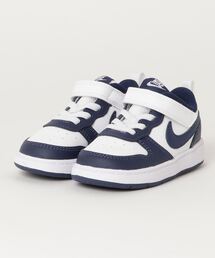 NIKE | NIKE ナイキ 12-16COURT BOROUGH LOW 2 (TDV) 107WHT/BLVOID(スニーカー)