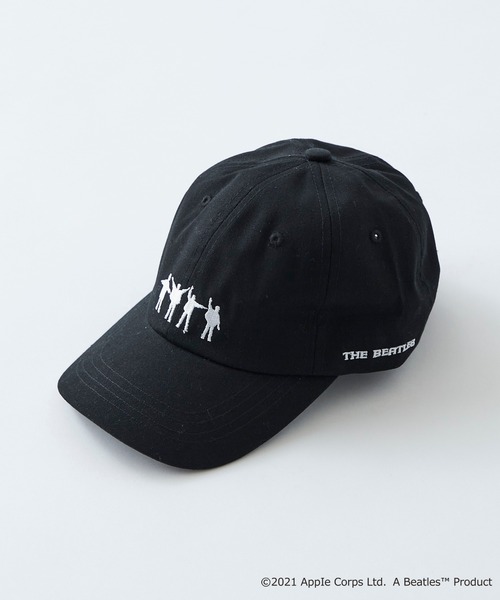 The Beatles（ザビートルズ）の「【The Beatles/ザ ビートルズ】刺繍キャップ（キャップ・メンズ・ブラック/ブラック系その他/ベージュ/ベージュ系その他・FREE）」の2枚目の写真