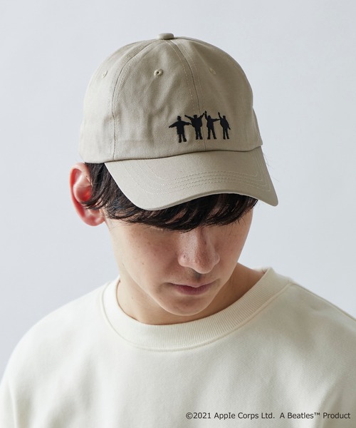 The Beatles（ザビートルズ）の「【The Beatles/ザ ビートルズ】刺繍キャップ（キャップ・メンズ・ブラック/ブラック系その他/ベージュ/ベージュ系その他・FREE）」の6枚目の写真