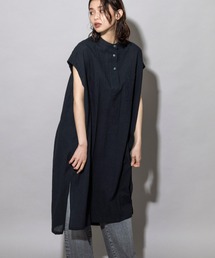 Munich | コットンリネンボイルキャッチワッシャー　ビッグワンピース(ワンピース)