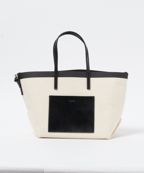 Tiara（ティアラ）の「【YAHKI】CANVAS（中）（トートバッグ・レディース・ブラウン/ブラック・FREE）」の2枚目の写真