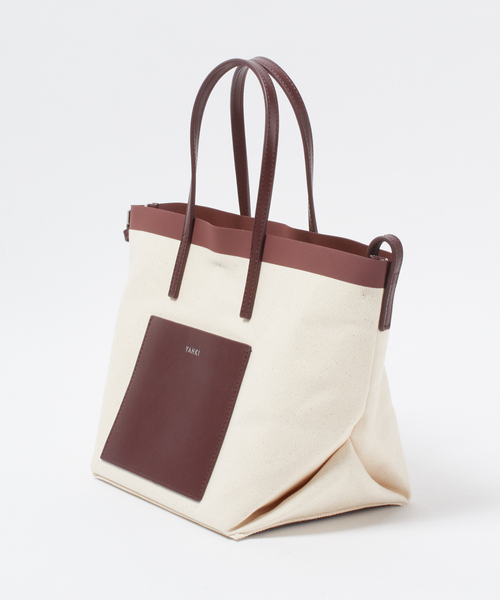 Tiara（ティアラ）の「【YAHKI】CANVAS（中）（トートバッグ・レディース・ブラウン/ブラック・FREE）」の3枚目の写真