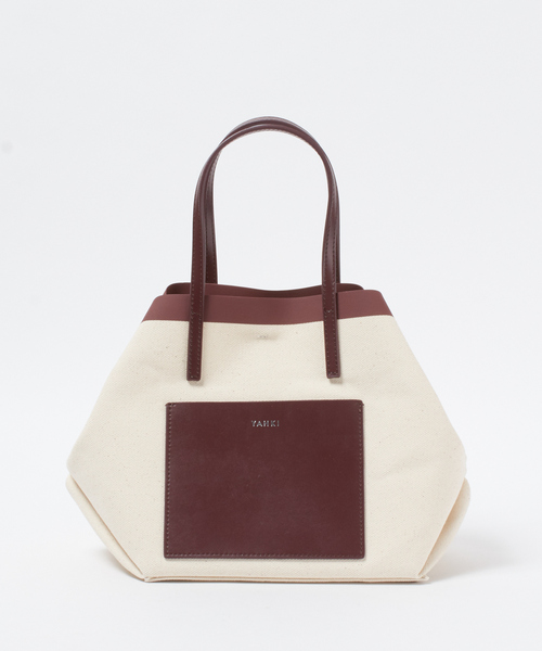 Tiara（ティアラ）の「【YAHKI】CANVAS（中）（トートバッグ・レディース・ブラウン/ブラック・FREE）」の5枚目の写真