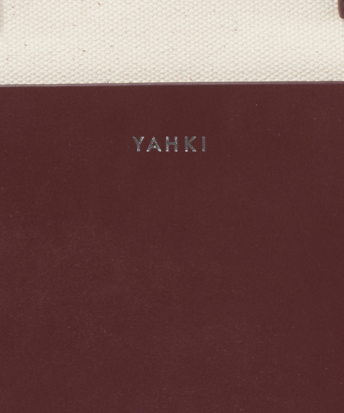 Tiara（ティアラ）の「【YAHKI】CANVAS（中）（トートバッグ・レディース・ブラウン/ブラック・FREE）」の6枚目の写真