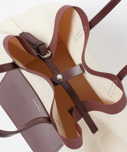 Tiara（ティアラ）の「【YAHKI】CANVAS（中）（トートバッグ・レディース・ブラウン/ブラック・FREE）」の7枚目の写真