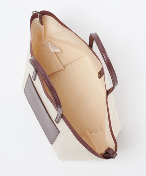 Tiara（ティアラ）の「【YAHKI】CANVAS（中）（トートバッグ・レディース・ブラウン/ブラック・FREE）」の8枚目の写真