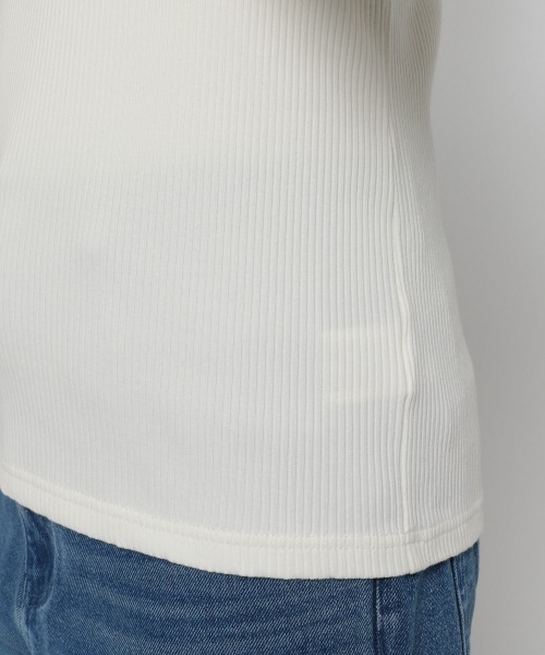 mysty woman（ミスティウーマン）の「パワショル2WAYプルオーバー 942709（Tシャツ/カットソー・レディース・ブラック/オフホワイト/ライトベージュ/ベージュ・FREE）」の10枚目の写真