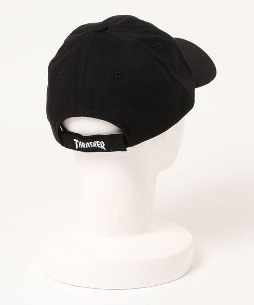 THRASHER(スラッシャー)の「GONZ SAD キャンバス6P CAP/スラッシャー 帽子 キャップ マークゴンザレス(キャップ・メンズ・ブラック/ベージュ/ブラウン/カーキ・FREE)」の5枚目の写真