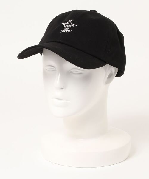 THRASHER(スラッシャー)の「GONZ SAD キャンバス6P CAP/スラッシャー 帽子 キャップ マークゴンザレス(キャップ・メンズ・ブラック/ベージュ/ブラウン/カーキ・FREE)」の6枚目の写真