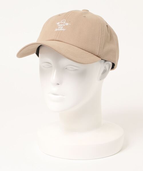 THRASHER(スラッシャー)の「GONZ SAD キャンバス6P CAP/スラッシャー 帽子 キャップ マークゴンザレス(キャップ・メンズ・ブラック/ベージュ/ブラウン/カーキ・FREE)」の7枚目の写真
