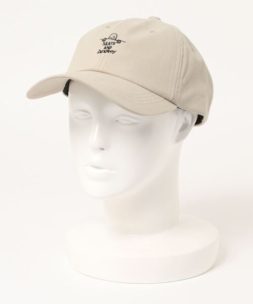 THRASHER(スラッシャー)の「GONZ SAD キャンバス6P CAP/スラッシャー 帽子 キャップ マークゴンザレス(キャップ・メンズ・ブラック/ベージュ/ブラウン/カーキ・FREE)」の8枚目の写真