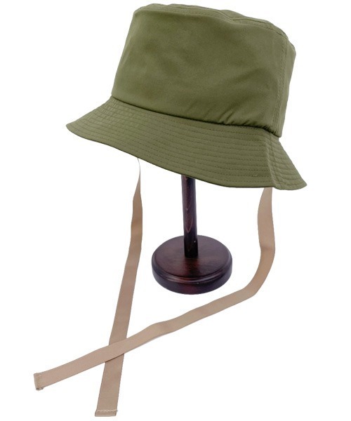 polcadot（ポルカドット）の「グログラン ストラップ バケットハット（ハット・レディース・ベージュ/ブラック/パープル/カーキ・FREE）」の11枚目の写真