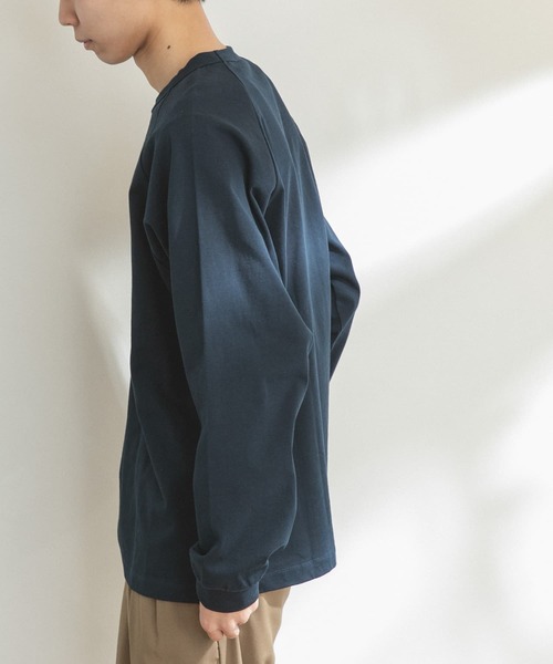 FORK&SPOON（フォークアンドスプーン）の「FORK&SPOON　ラグランロングスリーブTシャツ（Tシャツ/カットソー・メンズ・オフホワイト/グリーン/ネイビー・4/5）」の19枚目の写真