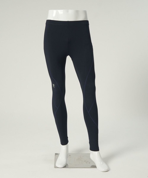 FILA(フィラ)の「【FILA:フィラゴルフ】メンズレギンス / ストレッチ(レギンス/スパッツ・メンズ・ブラック/ネイビー・MEDIUM/LARGE/X-LARGE/SMALL)」の9枚目の写真