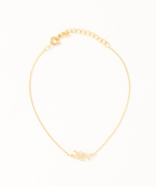 Charles Chaton（シャルルシャトン）の「CHARLES CHATON Sagittarius bracelet【いて座】（ブレスレット・レディース・ゴールド・FREE）」の2枚目の写真