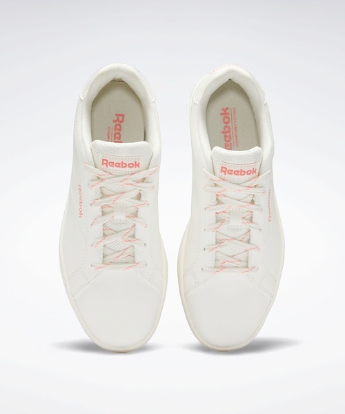 Reebok（リーボック）の「ロイヤル コンプリート CLN 2 / Royal Complete CLN 2（スニーカー・レディース・オフホワイト/ホワイト×グレー/ホワイト×ライトピンク/ホワイト×グリーン/ホワイト・23.5cm/24.5cm/25.5cm/26.5cm/23.0cm/24.0cm/25.0cm/26.0cm/22.5cm/27.5cm/27.0cm/28.0cm/22.0cm）」の19枚目の写真