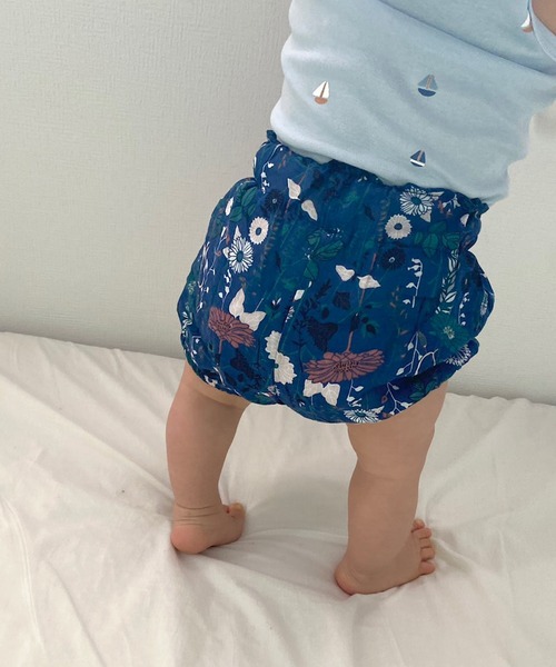 SANSeLF（サンセルフ）の「【SANSeLF】gauze short pants  sank11s21（その他ベビー用品・キッズ・ホワイト/ネイビー/ピンク・S）」の3枚目の写真