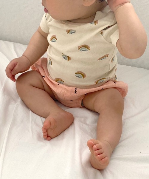 SANSeLF（サンセルフ）の「【SANSeLF】gauze short pants  sank11s21（その他ベビー用品・キッズ・ホワイト/ネイビー/ピンク・S）」の10枚目の写真