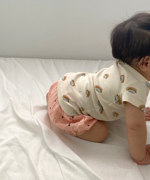 SANSeLF（サンセルフ）の「【SANSeLF】gauze short pants  sank11s21（その他ベビー用品・キッズ・ホワイト/ネイビー/ピンク・S）」の14枚目の写真