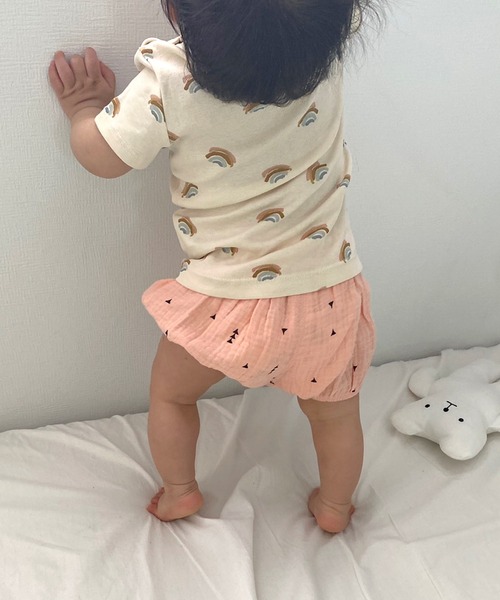 SANSeLF（サンセルフ）の「【SANSeLF】gauze short pants  sank11s21（その他ベビー用品・キッズ・ホワイト/ネイビー/ピンク・S）」の15枚目の写真