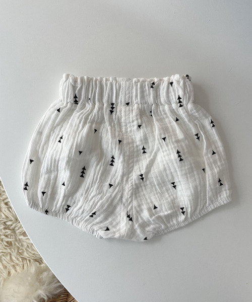 SANSeLF（サンセルフ）の「【SANSeLF】gauze short pants  sank11s21（その他ベビー用品・キッズ・ホワイト/ネイビー/ピンク・S）」の8枚目の写真