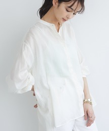 CRAFT STANDARD BOUTIQUE | バンドカラードビーシアーシャツ　＊◇(シャツ/ブラウス)