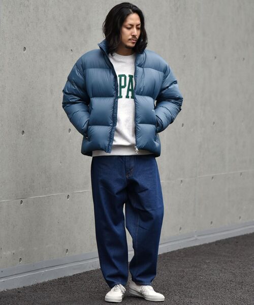 SHIPS（シップス）の「【WEB限定】SHIPS: バルーン シルエット ワイド テーパード デニム パンツ（デニムパンツ・メンズ・ライトブルー/ネイビー/ブルー・SMALL/MEDIUM/LARGE）」の9枚目の写真