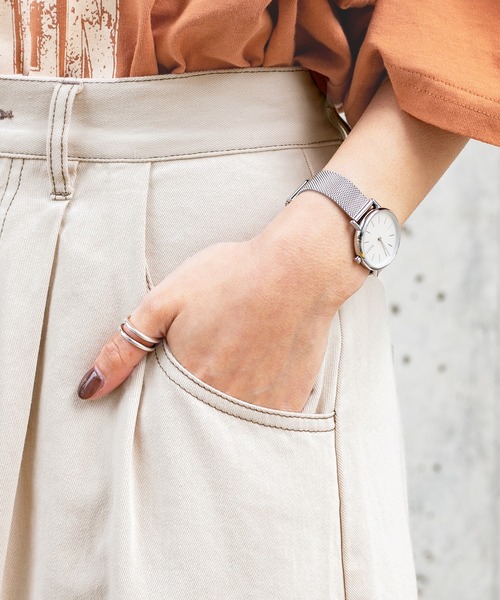 PairPair（ペアペア）の「シェフスカート(セットアップ/リンクアイテム)（スカート・レディース・ベージュ/スミクロ/アイボリー・FREE）」の19枚目の写真