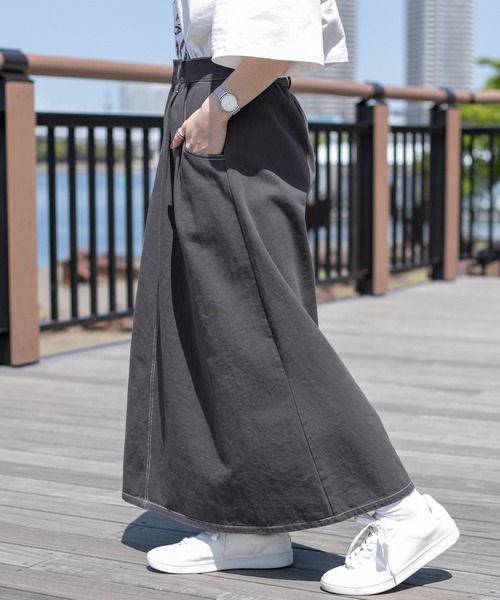 PairPair（ペアペア）の「シェフスカート(セットアップ/リンクアイテム)（スカート・レディース・ベージュ/スミクロ/アイボリー・FREE）」の17枚目の写真