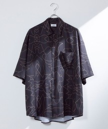 JUNRED | ラインアートペイントビックシャツ(シャツ/ブラウス)