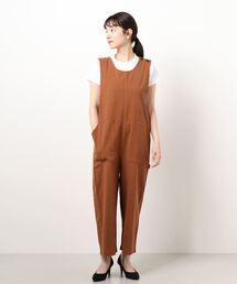 ehka sopo | クルーネックサロペット(サロペット/オーバーオール)