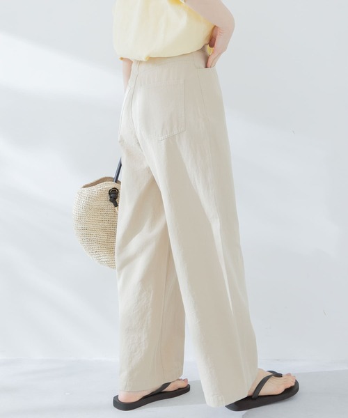 URBAN RESEARCH Sonny Label（アーバンリサーチサニーレーベル）の「ワイドチノパンツ（その他パンツ・レディース・グレー系その他/カーキ/ベージュ・38/36）」の7枚目の写真