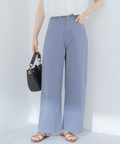 URBAN RESEARCH Sonny Label（アーバンリサーチサニーレーベル）の「ワイドチノパンツ（その他パンツ・レディース・グレー系その他/カーキ/ベージュ・38/36）」の11枚目の写真