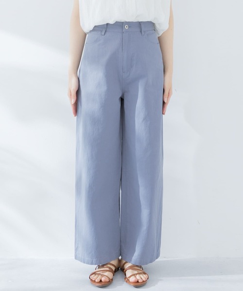 URBAN RESEARCH Sonny Label（アーバンリサーチサニーレーベル）の「ワイドチノパンツ（その他パンツ・レディース・グレー系その他/カーキ/ベージュ・38/36）」の14枚目の写真