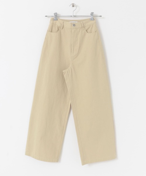 URBAN RESEARCH Sonny Label（アーバンリサーチサニーレーベル）の「ワイドチノパンツ（その他パンツ・レディース・グレー系その他/カーキ/ベージュ・38/36）」の17枚目の写真