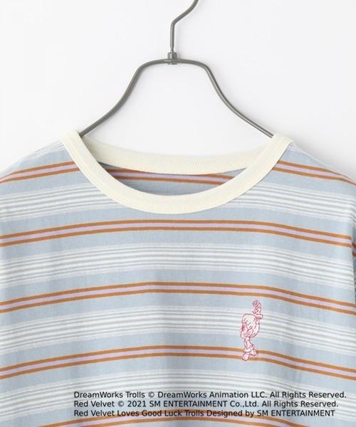 Heather（ヘザー）の「『トロールズ』コラボリンガーＴ 944261（Tシャツ/カットソー・レディース・ブラウン系その他/ベージュ系その他/ブルー系その他・FREE）」の7枚目の写真