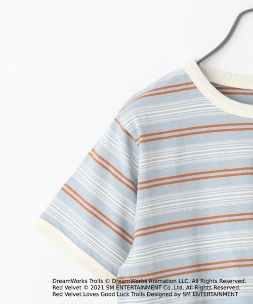 Heather（ヘザー）の「『トロールズ』コラボリンガーＴ 944261（Tシャツ/カットソー・レディース・ブラウン系その他/ベージュ系その他/ブルー系その他・FREE）」の8枚目の写真