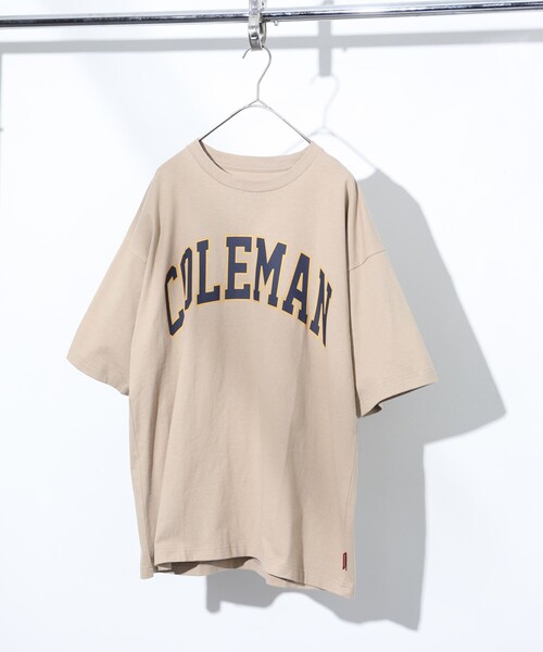 COLEMAN（コールマン）の「Coleman/コールマン カレッジロゴ プリント Tシャツ（Tシャツ/カットソー・メンズ・ホワイト/ブラック/ベージュ/モスグリーン/その他/その他1・MEDIUM/LARGE）」の7枚目の写真