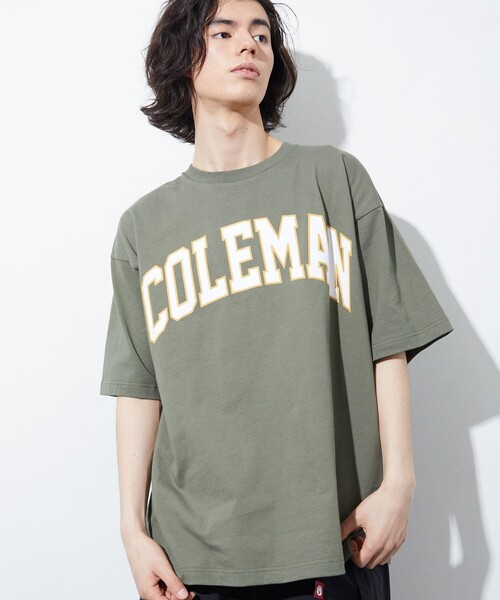 COLEMAN（コールマン）の「Coleman/コールマン カレッジロゴ プリント Tシャツ（Tシャツ/カットソー・メンズ・ホワイト/ブラック/ベージュ/モスグリーン/その他/その他1・MEDIUM/LARGE）」の11枚目の写真