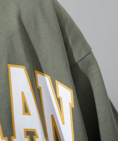 COLEMAN（コールマン）の「Coleman/コールマン カレッジロゴ プリント Tシャツ（Tシャツ/カットソー・メンズ・ホワイト/ブラック/ベージュ/モスグリーン/その他/その他1・MEDIUM/LARGE）」の12枚目の写真