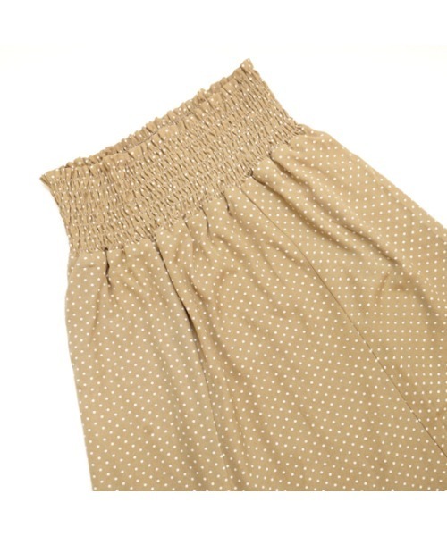 flower（フラワー）の「スウィーティドットスカート（スカート・レディース・ベージュ/アイボリー・FREE）」の21枚目の写真