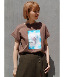 NICOLE white | プリントＴシャツ(Tシャツ/カットソー)