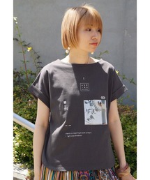 NICOLE white | プリントＴシャツ(Tシャツ/カットソー)