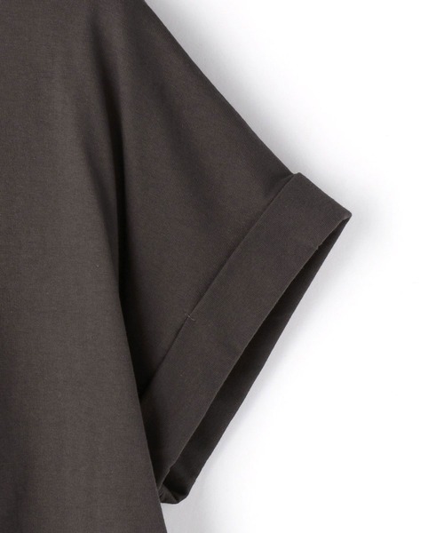 NICOLE white（ニコルホワイト）の「プリントＴシャツ（Tシャツ/カットソー・レディース・チャコールグレー/ブラウン/オフホワイト・FREE）」の16枚目の写真